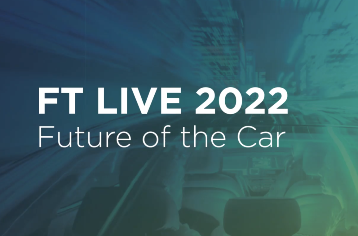 FT Live Future of the Car - Martin Forbes highlights