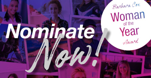 Last chance to nominate for the Barbara Cox ‘Woman of the Year’