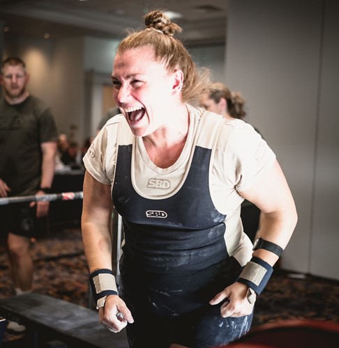 Gill Lomax, Head of Customer Experience (by day) competitive powerlifter by night…
